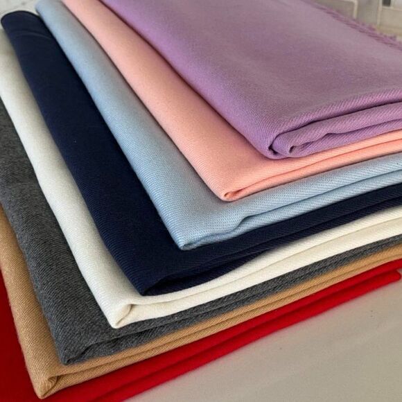 Peach  Cashmere Blend cozy Scarf - Picture 5 of 5